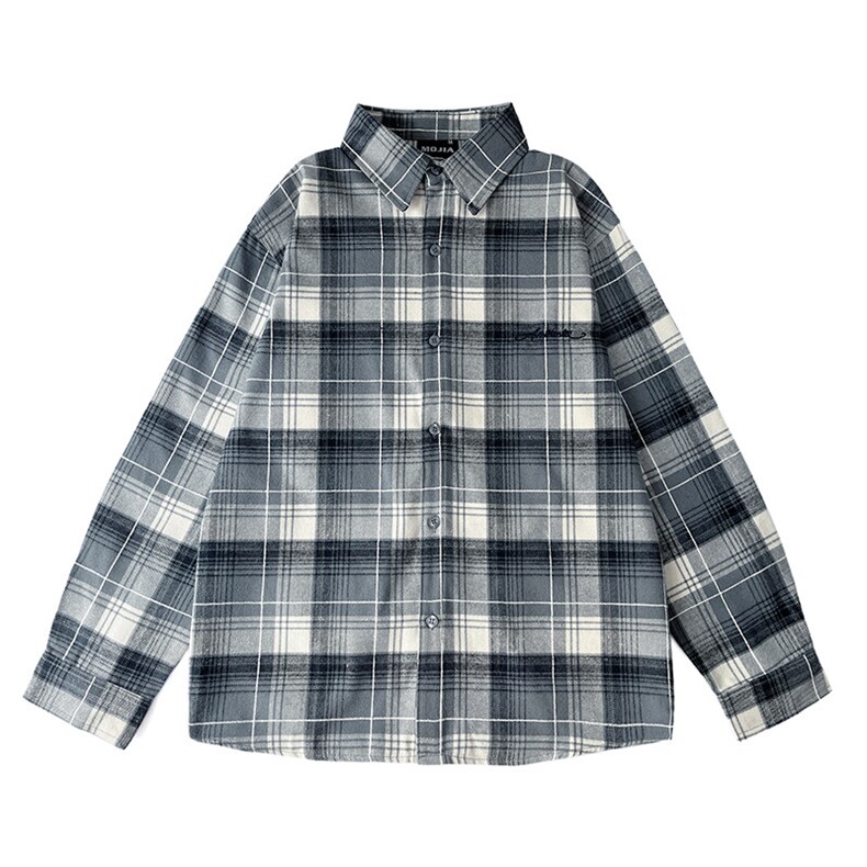 25年格子衬衫外套917-125155P75，男装衬衫，星座917-1