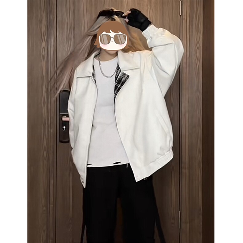 网图慎用双面穿皮衣夹克外套机车服J2456-P85,男装夹克,星座1213