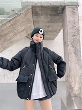 现货羽绒服四色两码，女装羽绒服，魅力布梵