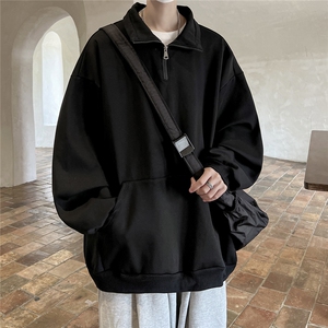 360克重磅冲锋衣内胆POLO衫大码M-5XL高领卫衣男WY77077P65控88图片