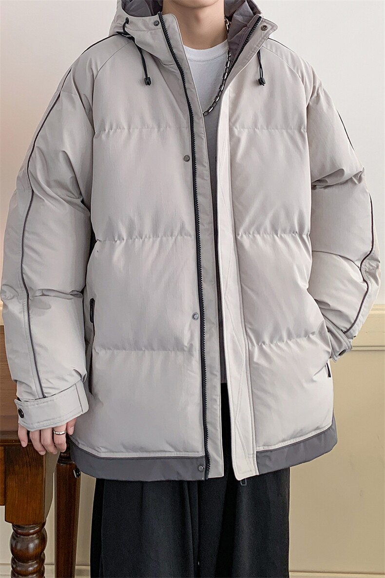 港风潮牌新款连帽棉服潮流保暖棉衣M081-P90,男装棉衣,星座717