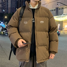 2024冬季新款港风外景大码印花立领棉衣M-5XHM24549-9-特P50，男装棉衣，电商A022