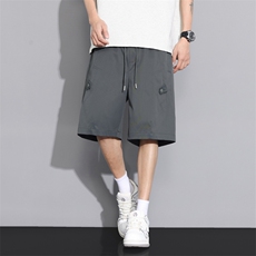 现货夏季工装短裤男ins潮牌休闲百搭潮流痞帅五分裤D02513-P43，男装休闲裤，星座308B-2