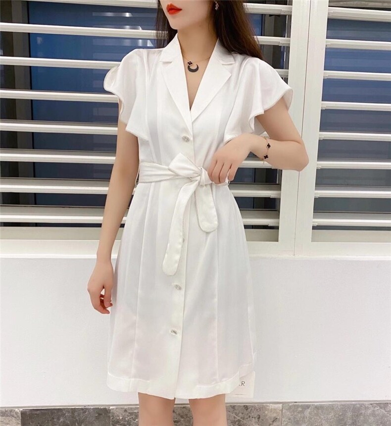 【92098】醋酸包钻气质女人连衣裙，女装连衣裙，迪盛靓点