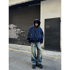 有货DM5029-特批115FXK原创美式解构拼接座山雕棉服，男装棉衣，星座603-2