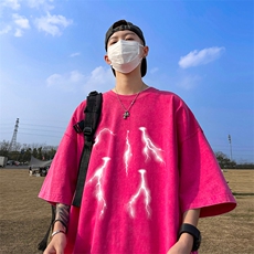 水洗玫红