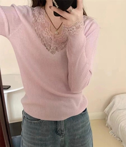 蕾丝花边领袖设计风格图片