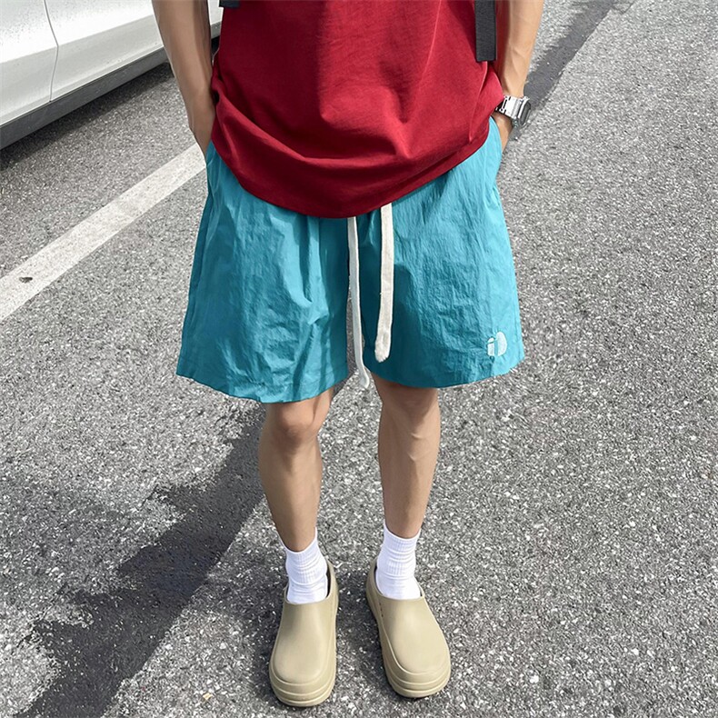 XZ225-2-K601-P28大码绣花夏季休闲短裤速干裤,男装牛仔裤,星座225-2
