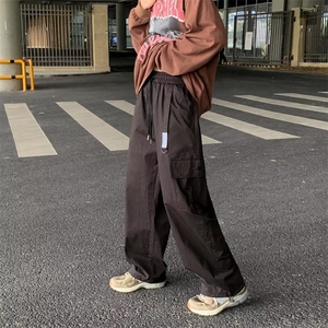 工装裤男夏季潮牌机能降落伞兵美式户外冲锋滑板裤子XK215-P35图片