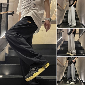 裤子潮牌阔腿直筒卫裤运动复古休闲长裤 K936特批-32图片