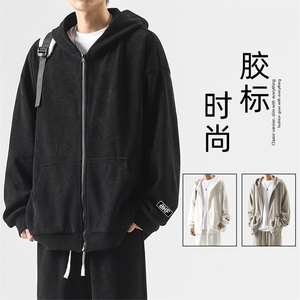 百搭休闲连帽卫衣重磅条绒卫衣 TWK881特批78图片
