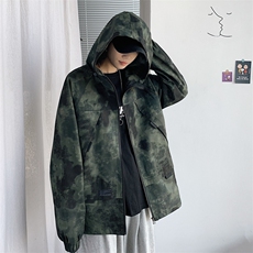 模特-美式复古迷彩外套男夏季ins潮牌工装7035-P68，男装工装外套，电商B380（原B361）