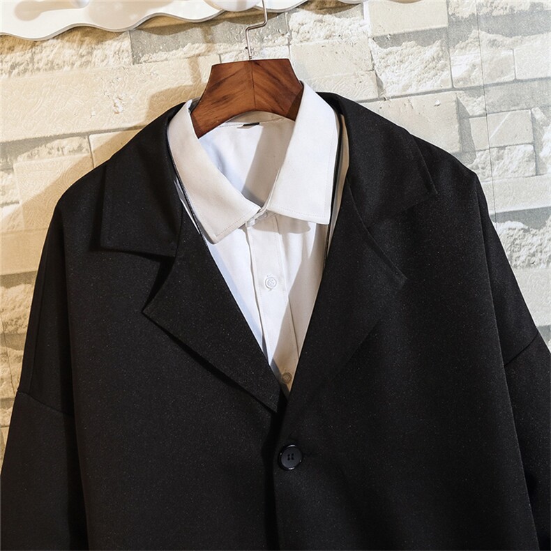 XF3090/P70秋装现货新款小西服男外套宽松上衣大码西装韩版潮流男，男装西服，电商A141