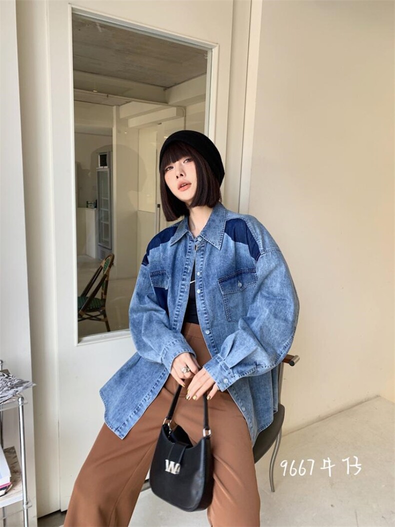 现货，定制衬衫牛仔，女装衬衫，ZYDZ在依店主