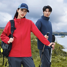 2025秋冬百搭时尚简约男女同款外套，男装夹克，鲁菏羊绒