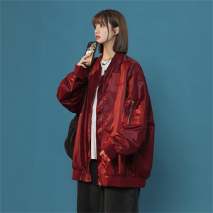 万针刺绣夹克防水棒球服X1213-DY148-P75图片
