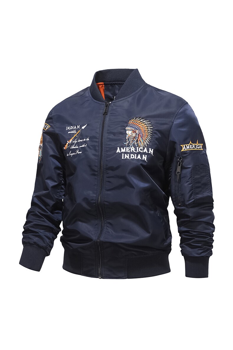 加棉美式潮牌宽松版型飞行服时尚潮牌户外运动休闲加棉,男装棉衣,星座210-5(原414-2)