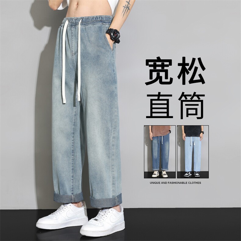 四季主推数据款~直筒牛仔裤潮男K36 P45图片