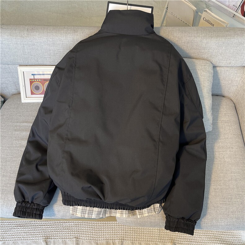 现货！街头感百搭立领宽松休闲冬季棉服-LK80203-特批90,男装棉衣,电商A061