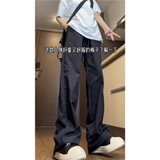 抖音品质夏季新款冰丝潮流设计宽松休闲裤B315-K24174-特p30控58，男装休闲裤，电商B315