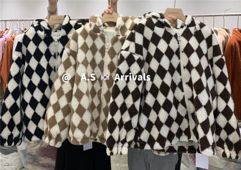 皮毛一体外套，其它，A.S BAINA 艾莎佰纳