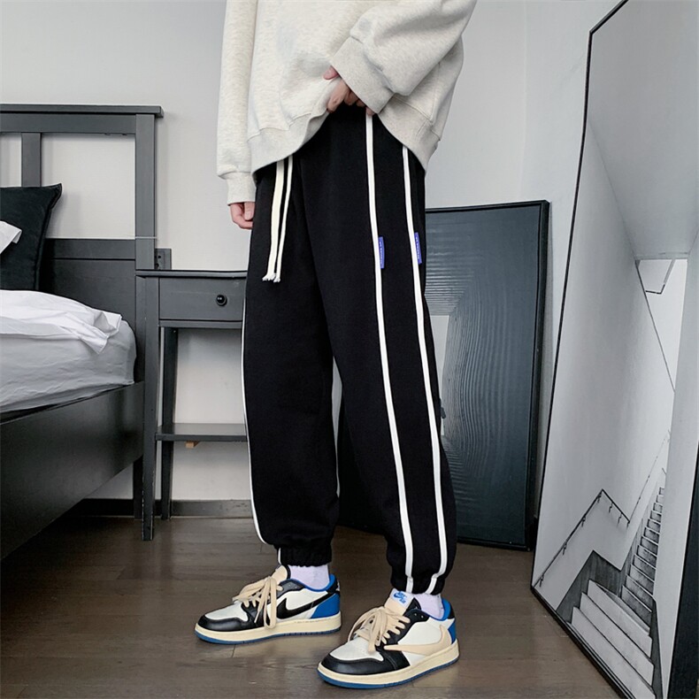 秋季新款男百搭港服卫裤K3216-P37控78图片