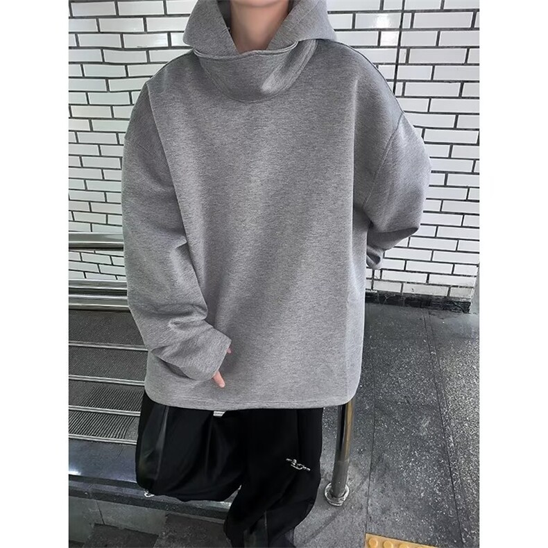 加绒连帽卫衣男潮ins港风潮流EG109P45,男装卫衣,星座1116-2