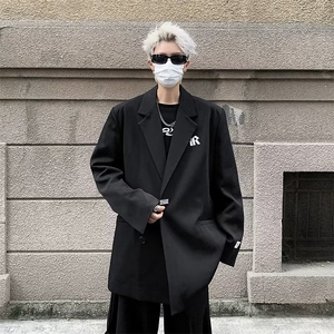 西装外套男士秋季ins小众痞帅休闲西服宽松潮流韩版制服W5265-P63图片