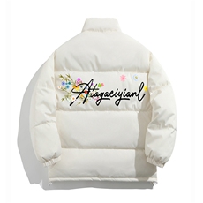 2025印花棉衣棉服小牛津覆膜三防面料棉袄面包服1602W-P50，男装棉衣，星座207