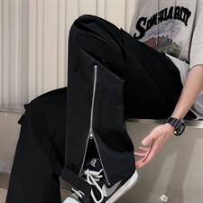 运动裤青春流行时尚潮流九分裤男日系宽松型休闲裤K3627-P42，男装休闲裤，星座512-2