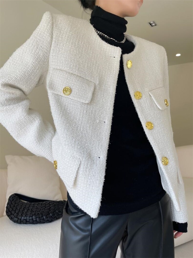 金扣小香风外套，其它，LION&CAT(2F)