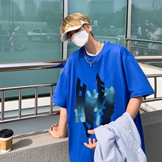 蓝色