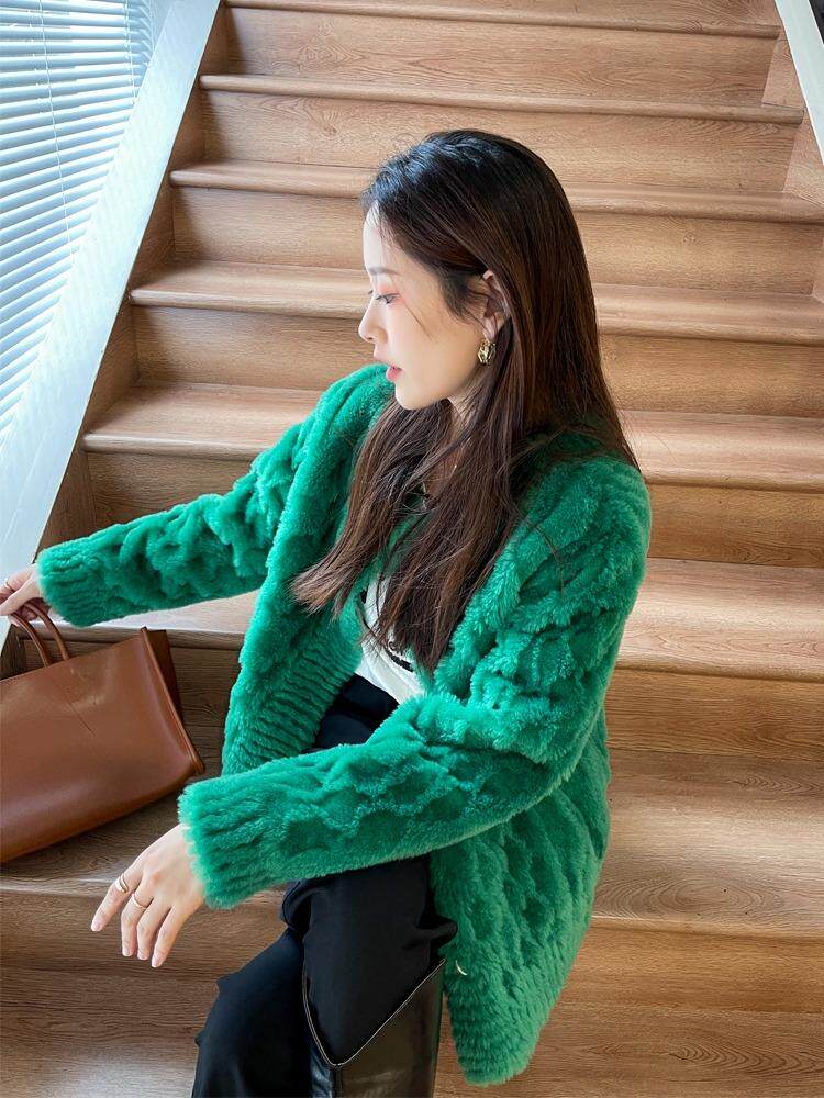 手工剪花皮毛一体，其它，兰雨曦