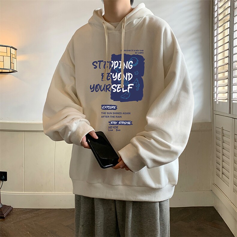 连帽卫衣男大码运动服帽衫外套WY2345-P35图片