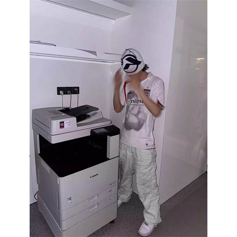 美式复古运动t恤男女夏季新款撞色拼接球衣风v领短袖设计感宽松潮,男装T恤,星座506A