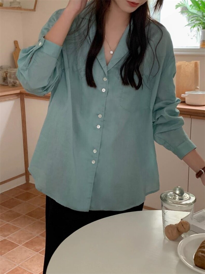 【现货】料西装领极简风衬衫，女装西装，DAP
