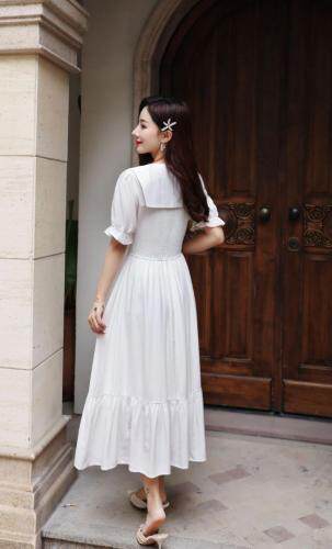 披肩连衣裙，可卸，三色三码MLXL，女装连衣裙，票意情