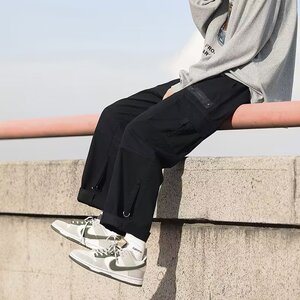 男秋季新款港风休闲裤A731P42图片