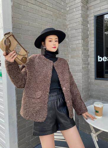 冬季颗粒外套，女装，淳沐