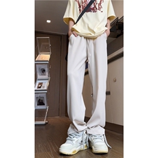 抖音品质夏季潮流修身垂感小脚西裤休闲裤B315-K24125-特p30控58，男装休闲裤，电商B315