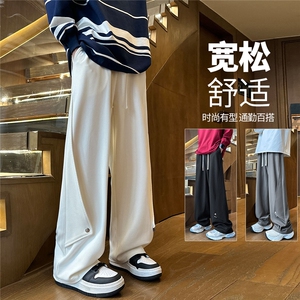YK133 特P38 控68 品质保障！秋装舒适菠萝格潮流宽松休闲长裤图片