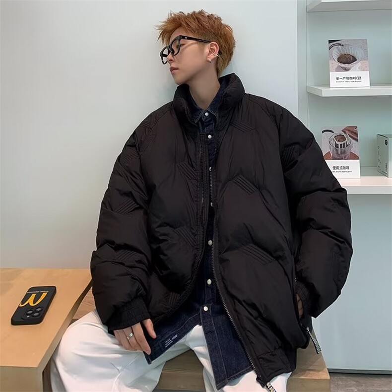 潮男冬季飞行员棉袄子加厚男士立领棉衣休闲宽松棉服MF885-P88,男装棉衣,星座1109-3
