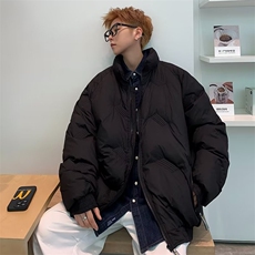 潮男冬季飞行员棉袄子加厚男士立领棉衣休闲宽松棉服MF885-P88，男装棉衣，星座1109-3