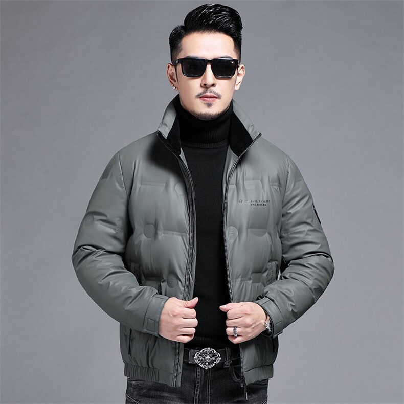 B28851钱塘2020-3冬季精品PU皮男士90白鸭绒羽绒服主推P251,男装羽绒服,钱塘207-3