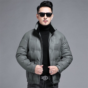 B28851钱塘2020-3冬季精品PU皮男士90白鸭绒羽绒服主推P251图片