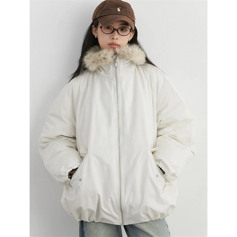 加绒加厚冬款男女高领毛领立领保暖棉袄面包服外套MY269P86,男装棉衣,星座1013-1