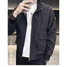 网络图男士外套新款2025潮牌工装立领夹克，男装夹克，星座410-7