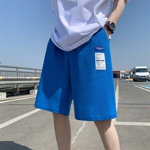 ！数据好！2023年新款男士华夫格短裤情侣五分裤DK666P25图片