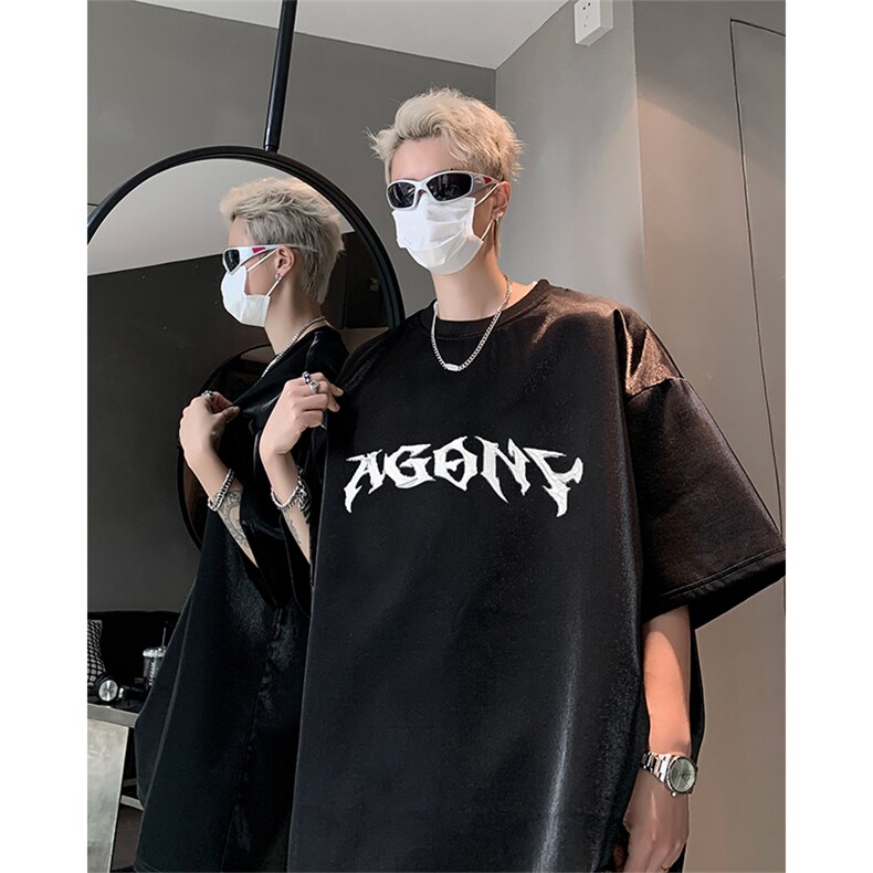 男装短袖T恤2025夏季丝光棉印花五分袖体恤XZ514-2-2024102-P58,男装T恤,星座514-2(原B239)