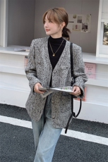 2024年新款小香风外套女0133，女装短外套，秋水欣儿